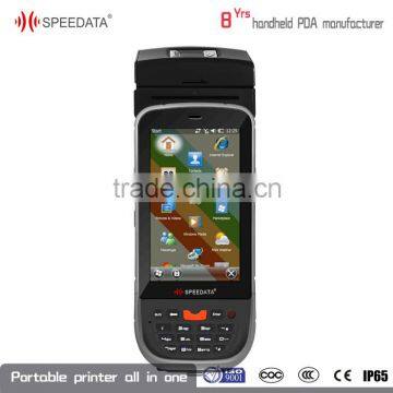 android handheld printer all in one wireless printer, best laser barcode scanner portable termnal pda printer with gprs