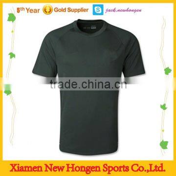 Pure black color soccer jersey