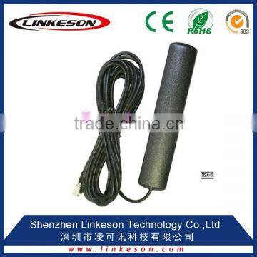 hot sale high frequency GSM 2dbi antenna with RG174 wireless cable