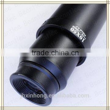 10X50 High power telescopic monocular,brass monocular telescope for sale