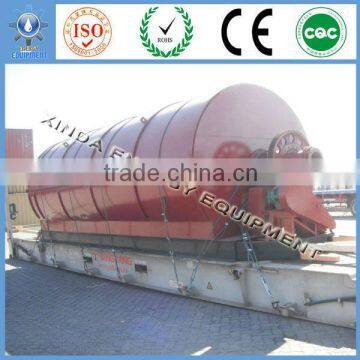 XINDA 2600x6600mm Economy waste plastic extraction to oil machinery