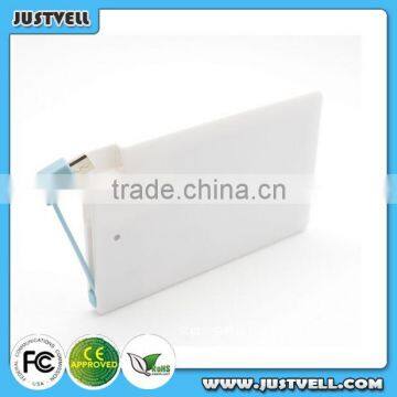 Wholesale Portable 2600mah 10000mah Power Bank, Smartphone Mobile Battery Charger Power Bank