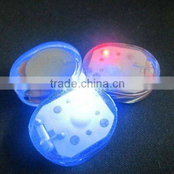 factory price shoe parts colorful waterproof flashing led shoe box light