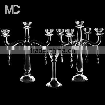 Wedding Table Decroration, Hight Transparent And Polished Candelabra Tree Candle Holder photo-4