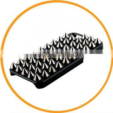 3D Gold Rivet Pyramid Punk Spikes Studs Hard Case Cover for iPhone 5 5G from Dailyetech
