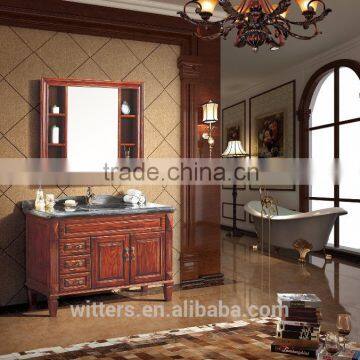 Classic Modern Mirror Bathroom Vanity Cabinet From China WTS829 photo-3