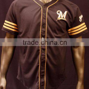 Fashion Wholesale Sublimated Custom Baseball Jersey