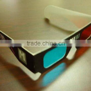 printed paper 3D glasses with customized logo printing