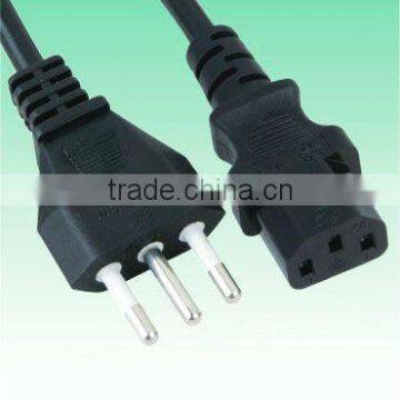 Iec 60320 c13 female connector/ac electrical plug connectors/3 pin male female wire connector