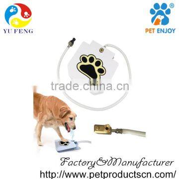 dog water fountain ,Automatic Doggie Water Fountain ,Dog Sprinkler Dispenser Paw Activated for pets