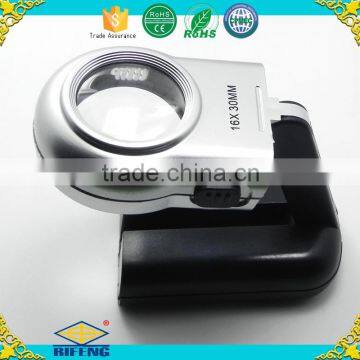 High Quality Reading Foldable LED Light Magnifying Glass photo-3