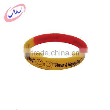 China Supplier Best Quality Basketball Silicone Wristband for Adult