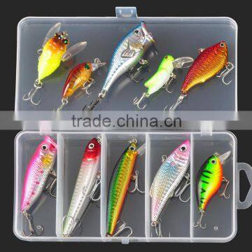 5 Styles Multi Fishing Lure Mixed Colors Metal Spoon