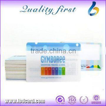 Low MOQs EM4305 NFC Transparent Business Cards Printing photo-2