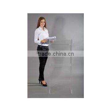 acrylic lectern-y131074/lectern/acrylic furniture/furniture/acrylic podium/podium/platform/rostrum/church furniture