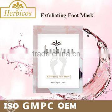 Private Label Exfoliating Skin Peeling Foot Mask for Female