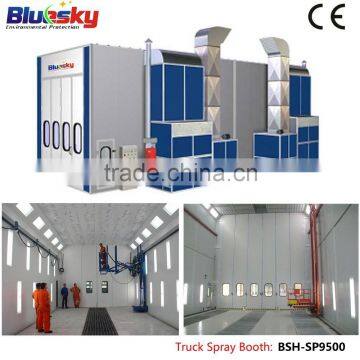BSH-SP9500 CE approved auto workshop equipment/large spray booth/truck spray booth