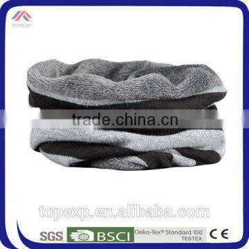 Male Winter Warm Neck Warmer Striped Scarf photo-3