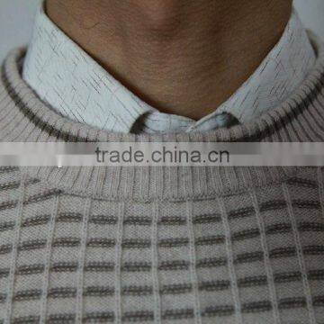 Men Pure Cashmere Intarsia/jacquard Pullover photo-2