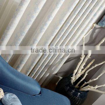 100% Polyester Curtain Embroidery Fabric For Interior Window photo-5