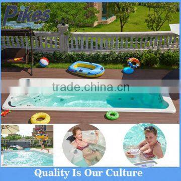 Europe best seller Strong hydro outdoor swim spa pool with balboa system