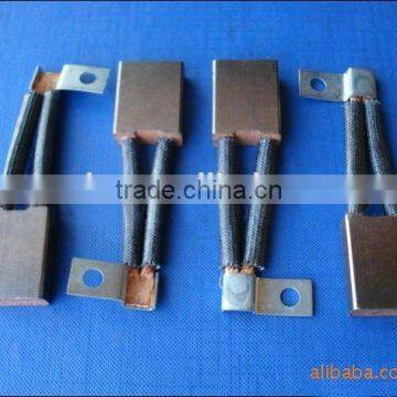 metal graphite carbon brush C6958 for tamping machine