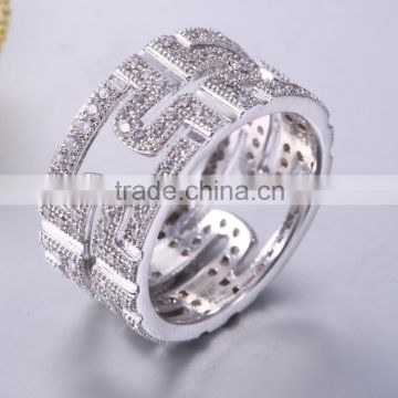 925 silver china cz rings silver ring 925