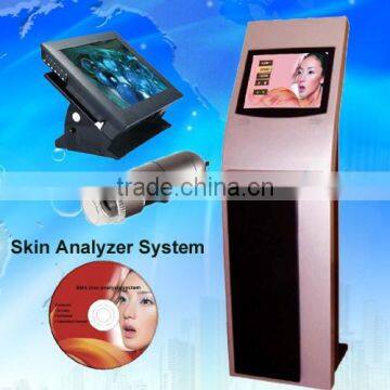 2015 Hot Selling! Salon Beauty Equipment Facial Skin Scanner Analyzer Skin Care Device