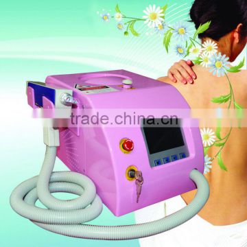 Portable Q Switch low cost Nd YAG Laser machine for tattoo removal