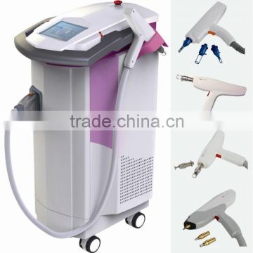 Vertical Apolomed E-light Ipl Rf Nd Yag Laser Multifunction Elight Ipl Rf Laser Hair Removal No Pain