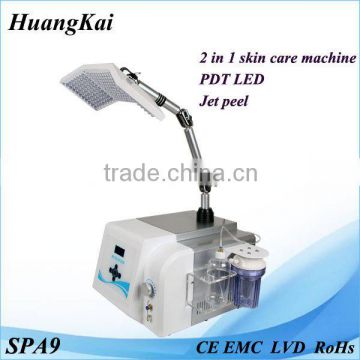 2015 Alibaba Wholesale Oxygen Jet Anti-aging Peel Machine With Led Hydro Dermabrasion