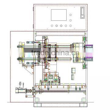 Auto Double Shaft Paper Tape Roll Cutting Machine photo-6