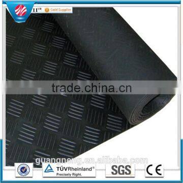 industrial garage use checker rubber sheets Made in China