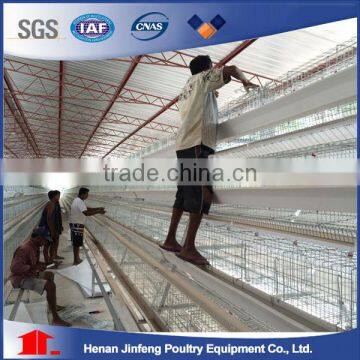 poultry egg layer cage / chicken raising cage / poultry cage