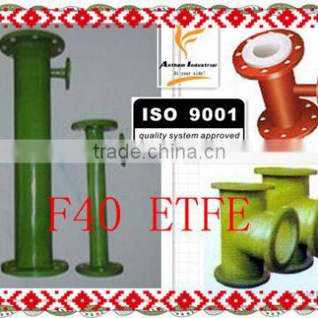 tetrafluoroethlene - Ethylene Copolymer ETFE (F-40)-lined pipe