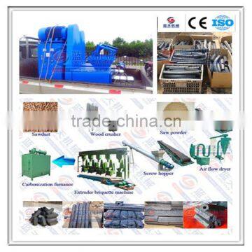 Widely application and competitive price biomass charcoal briquette machine