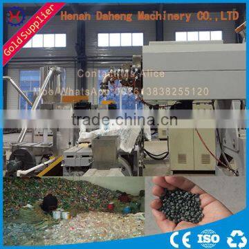 Cost Of Pe Pp Granule Waste Bag And Film Pelletized Double Screws Plastic Recycling Machine With Water Cooling To Make Pellets