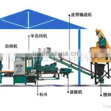 Supply complete unit of brick making production line