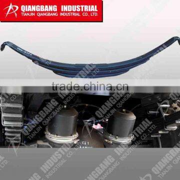 heavy truck/box truck/cargo truck leaf spring parts auman etx6 foton 260HP,6x2,QiangBang