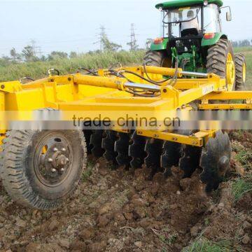 China new 1BZDZ-5.3 wing folded heavy duty disc harrow with high quality