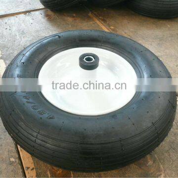 rubber wheelbarrow wheel 4.80/400-8