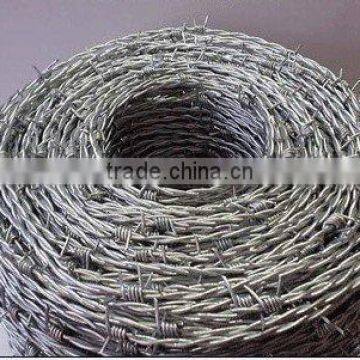 razor barbed wire/PVC coated barbed wire