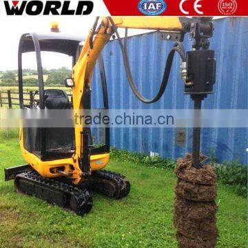 small 0.05m3 bucket W218 1.8Ton crawler type mini excavator prices