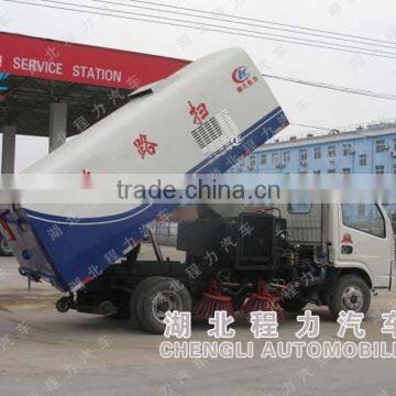 capacity of outdoor sweeper truck 2 axle 4*2