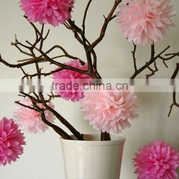 Colorful wedding festival decoration paper flower