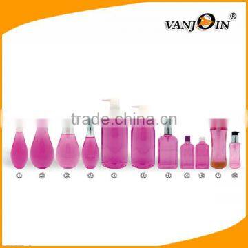 Plastic Pressed Screw Pump Bottle Lotion Shampoo PET photo-3