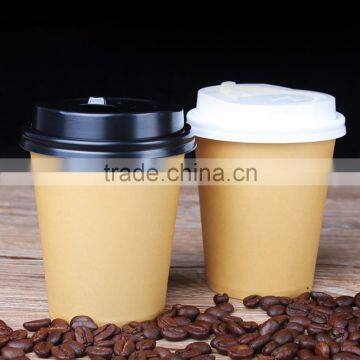 Competitive Price Kraft Paper Coffee Carton Cup With Lid photo-3