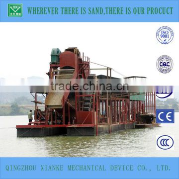 100cbm/h Depth15m Chain Bucket Sand Dredging Boat