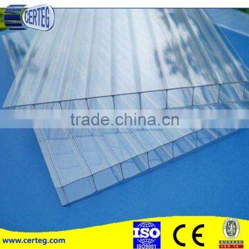 Clear Polycarbonate Triple-wall Sheet /pc Hollow Sheet /roofing Sheet photo-2