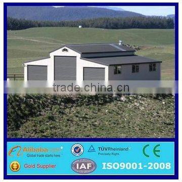 ISO certified oprefab steel structure carports/garages/canopies